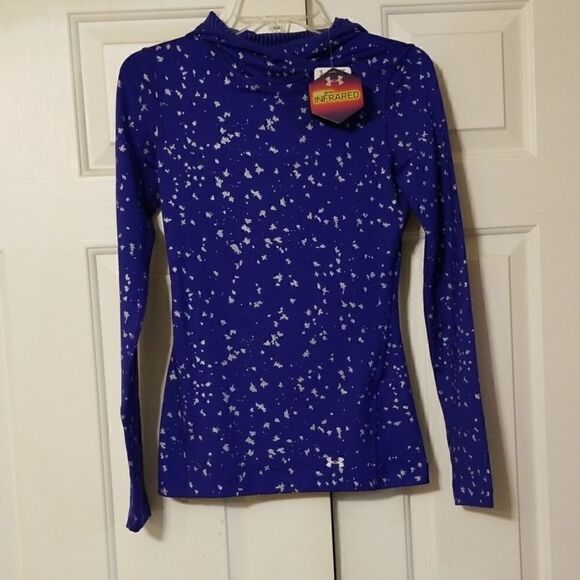 Nwt UA compression heatgear fitted hoodie - Picture 1 of 7